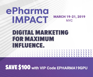 ePharma Impact 2019 - NY Hilton, New York, NY