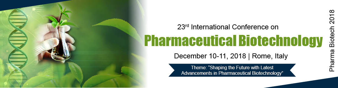 23rd International Conference on Pharmaceutical Biotechnology - Rome, Italy
