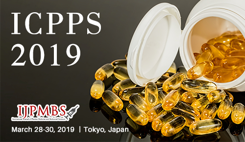 2019 4th International Conference on Pharmacy and Pharmaceutical Science (ICPPS 2019) - Meiji University Tokyo, Japan