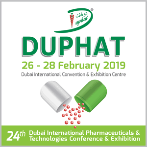 DUPHAT – Dubai International Pharmaceutical & Technology Conference & Exhibition - Dubai International Exhibitions & Convention Center, DUBAI Dubai, United Arab Emirates