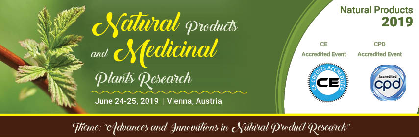 6th International Conference and Exhibition on  Natural Products and Medicinal Plants Research - Vienna, Austria