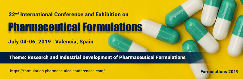 22nd International Conference and Exhibition on Pharmaceutical Formulations - Valencia, Spain