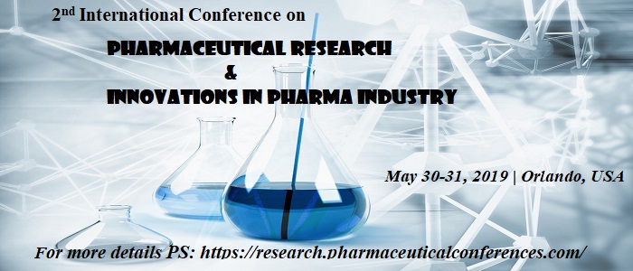 2nd International Conference on  Pharmaceutical Research  & Innovations in Pharma Industry - Orlando, Florida, USA