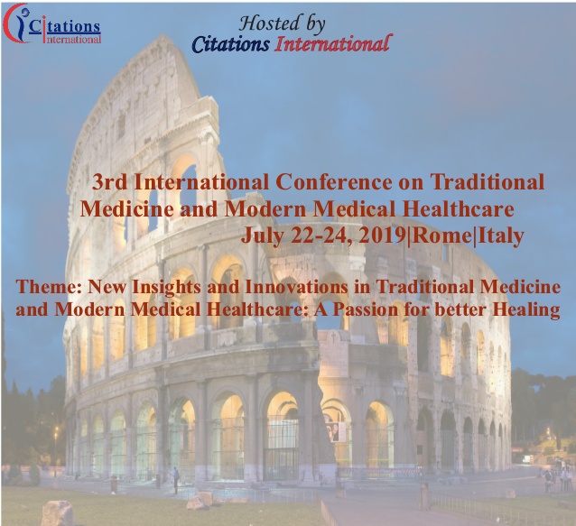 International Conference on Traditional Medicine and Modern Medical Healthcare - Ostia Antica Park Hotel, Viale dei Romagnoli, 1041/a, 00119 Ostia Antica, Roma RM, Italy